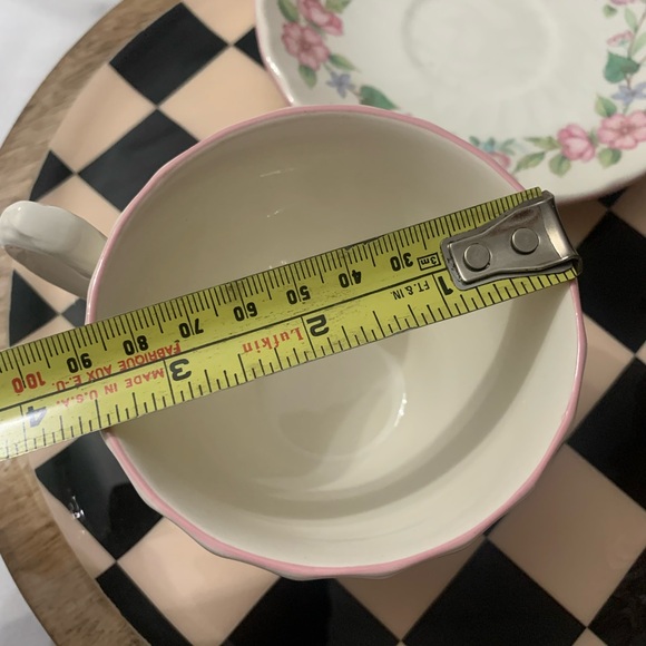 Myott Meakin "Spring Fields" saucer or small plate, designed by Jenny Rhodes - Picture 6 of 6